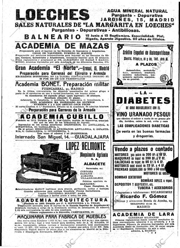 ABC MADRID 14-08-1919 página 23