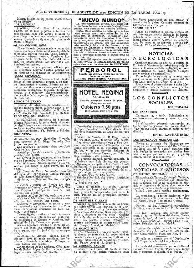 ABC MADRID 15-08-1919 página 15