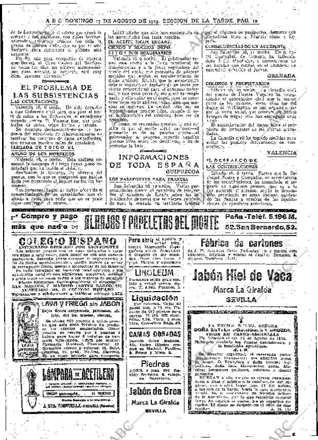 ABC MADRID 17-08-1919 página 12