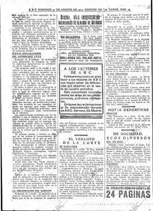 ABC MADRID 17-08-1919 página 15