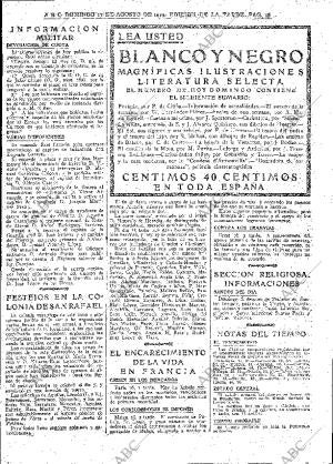 ABC MADRID 17-08-1919 página 16