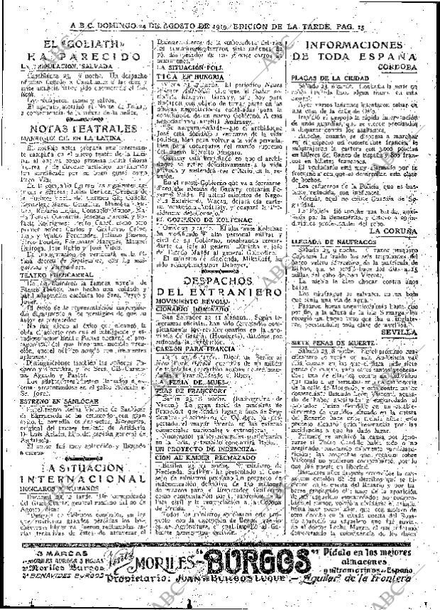 ABC MADRID 24-08-1919 página 15