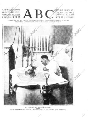 ABC MADRID 25-08-1919 página 1