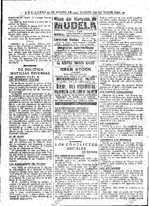 ABC MADRID 25-08-1919 página 10