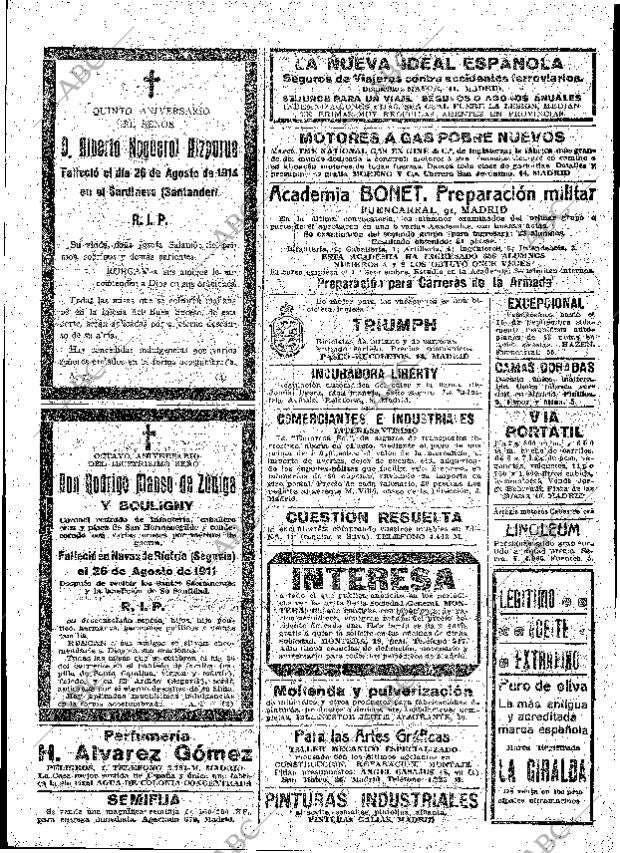 ABC MADRID 25-08-1919 página 21