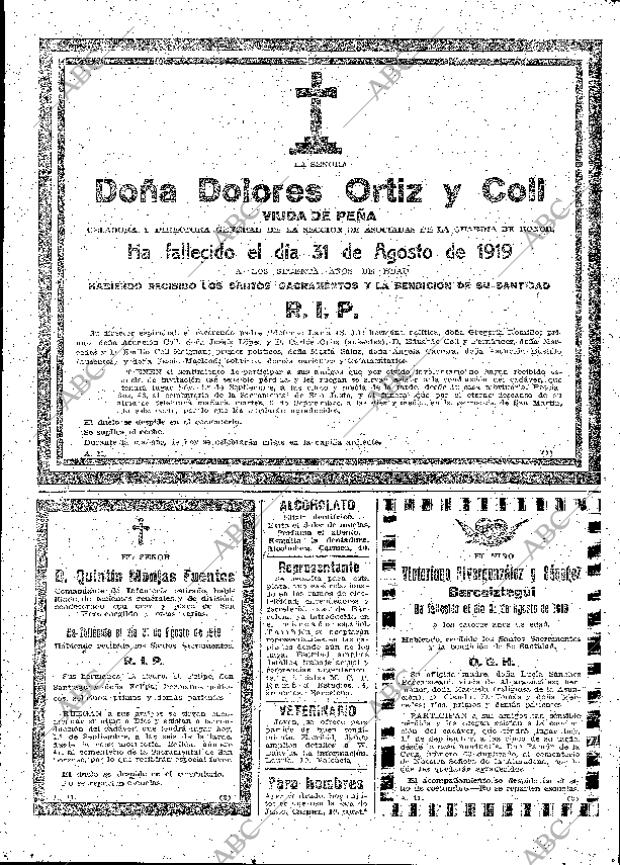 ABC MADRID 01-09-1919 página 22