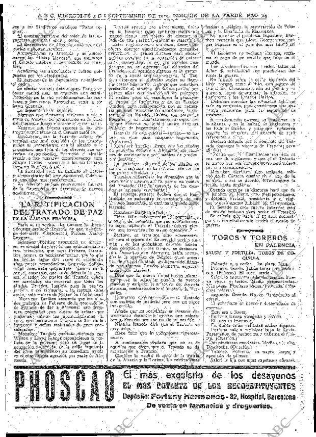 ABC MADRID 03-09-1919 página 14