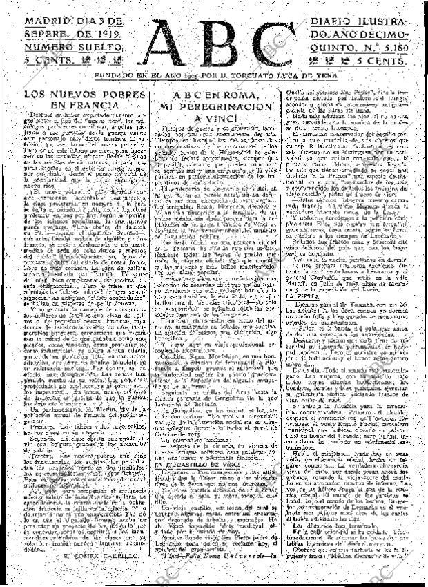 ABC MADRID 03-09-1919 página 3