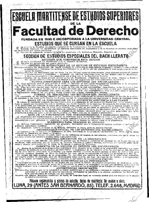 ABC MADRID 07-09-1919 página 2