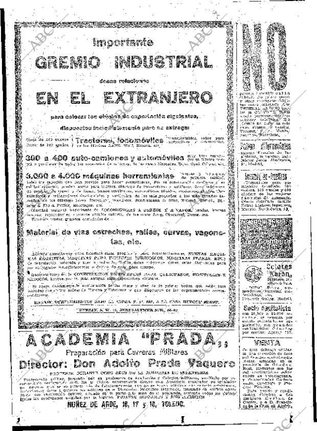 ABC MADRID 07-09-1919 página 22