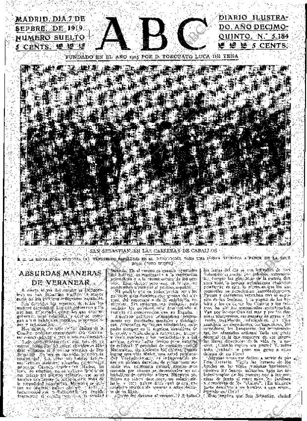 ABC MADRID 07-09-1919 página 3