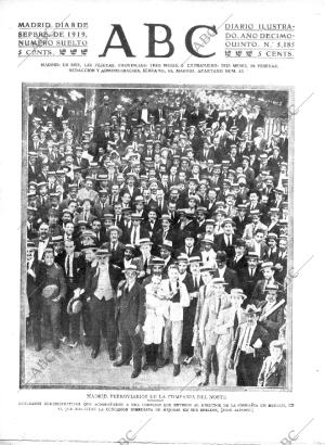 ABC MADRID 08-09-1919 página 1