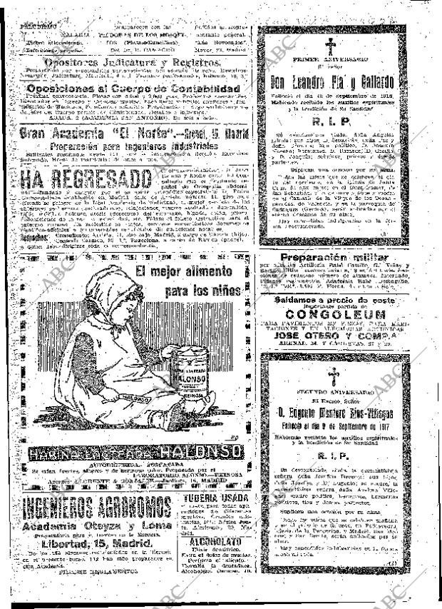 ABC MADRID 08-09-1919 página 20