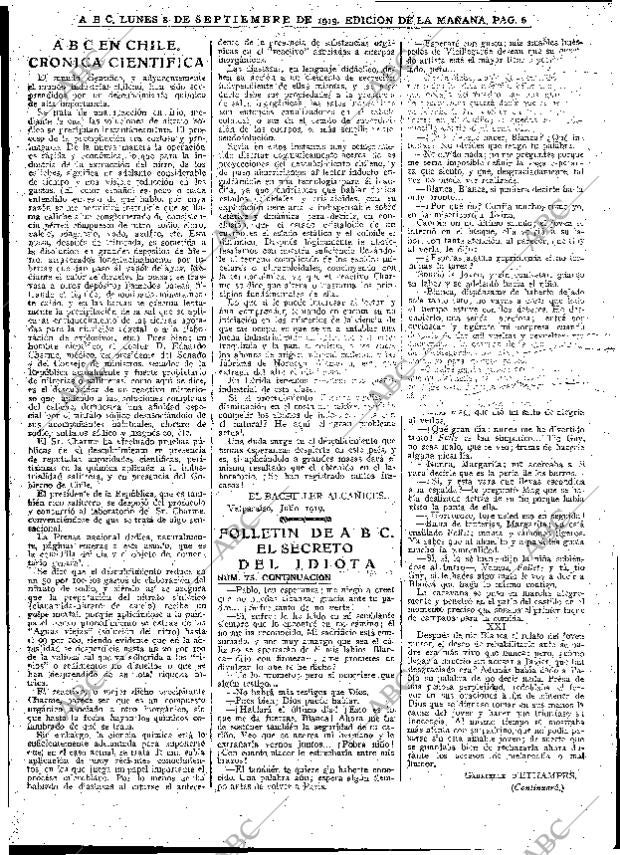 ABC MADRID 08-09-1919 página 6