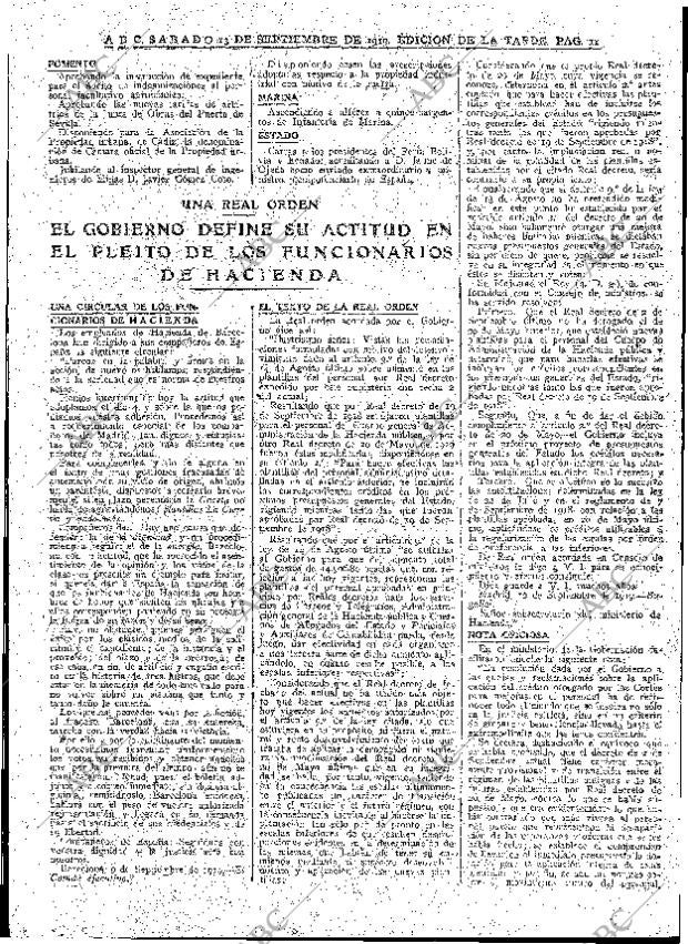 ABC MADRID 13-09-1919 página 11