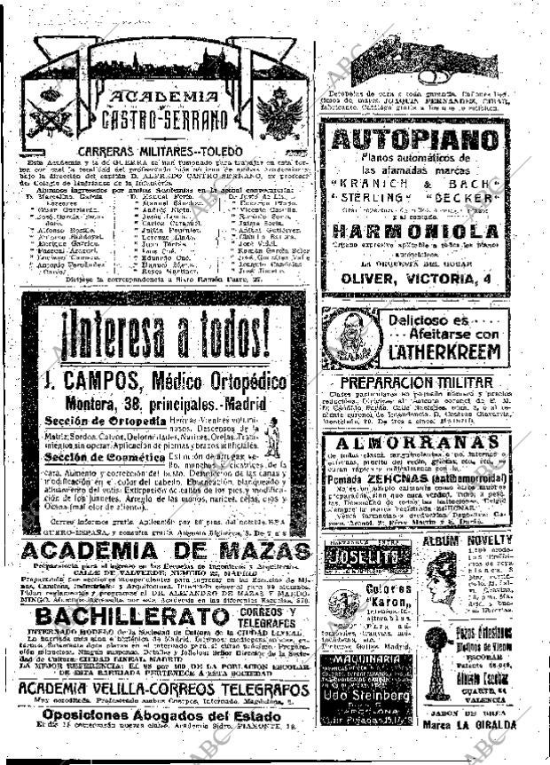 ABC MADRID 14-09-1919 página 24