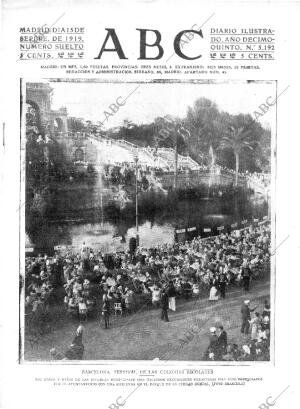 ABC MADRID 15-09-1919 página 1