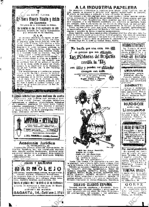 ABC MADRID 20-09-1919 página 19