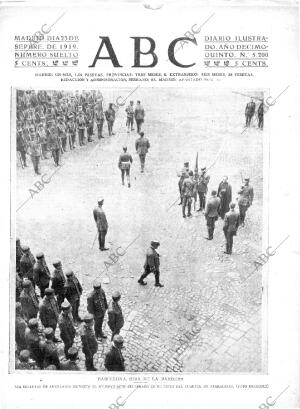ABC MADRID 23-09-1919 página 1