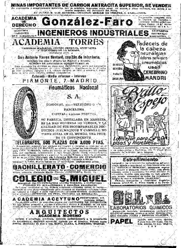 ABC MADRID 25-09-1919 página 23