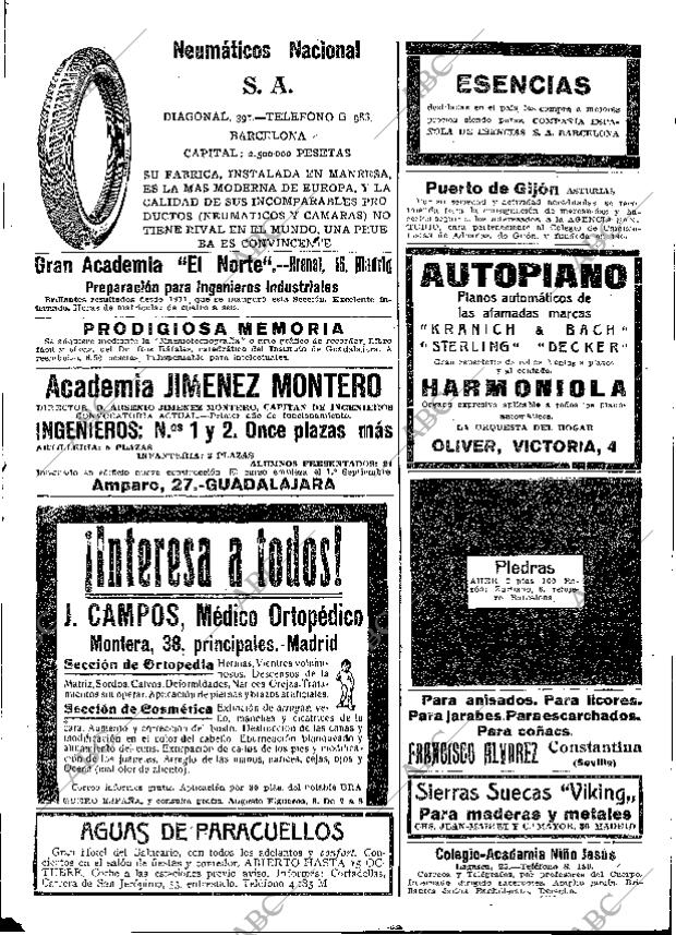 ABC MADRID 28-09-1919 página 23