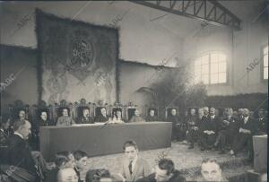 Solemne acto de la inauguración del curso de esta Escuela, Presidido por el...