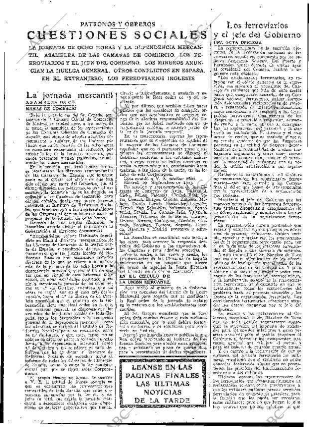 ABC MADRID 30-09-1919 página 11