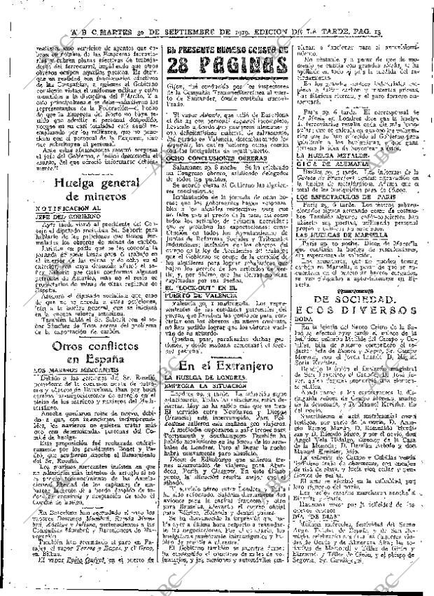 ABC MADRID 30-09-1919 página 13