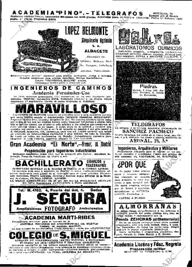ABC MADRID 30-09-1919 página 2