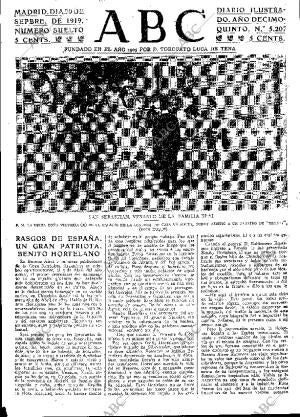 ABC MADRID 30-09-1919 página 3