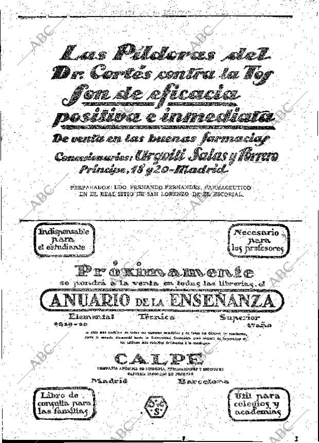 ABC MADRID 01-10-1919 página 10