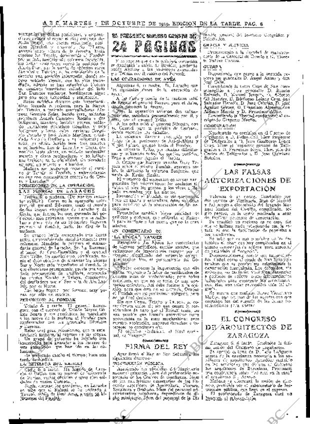 ABC MADRID 07-10-1919 página 8