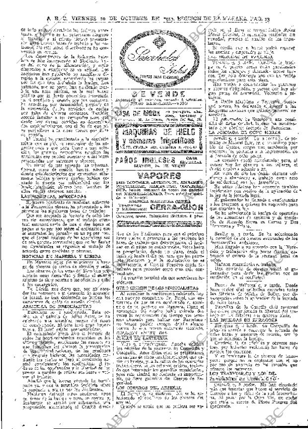 ABC MADRID 10-10-1919 página 13