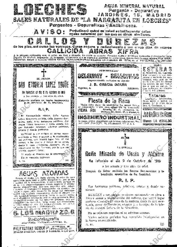 ABC MADRID 10-10-1919 página 19