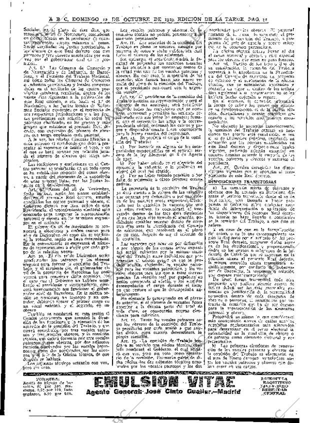 ABC MADRID 12-10-1919 página 11