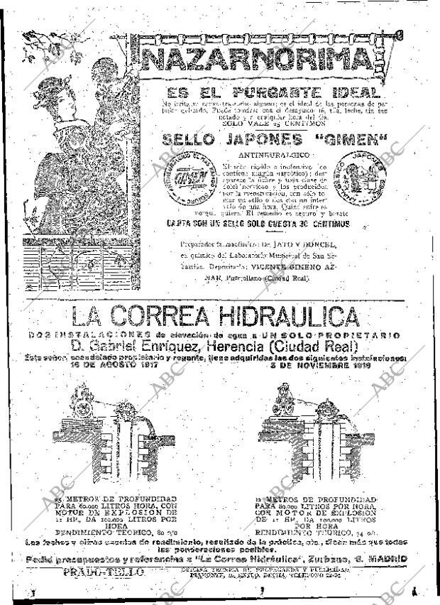 ABC MADRID 12-10-1919 página 16