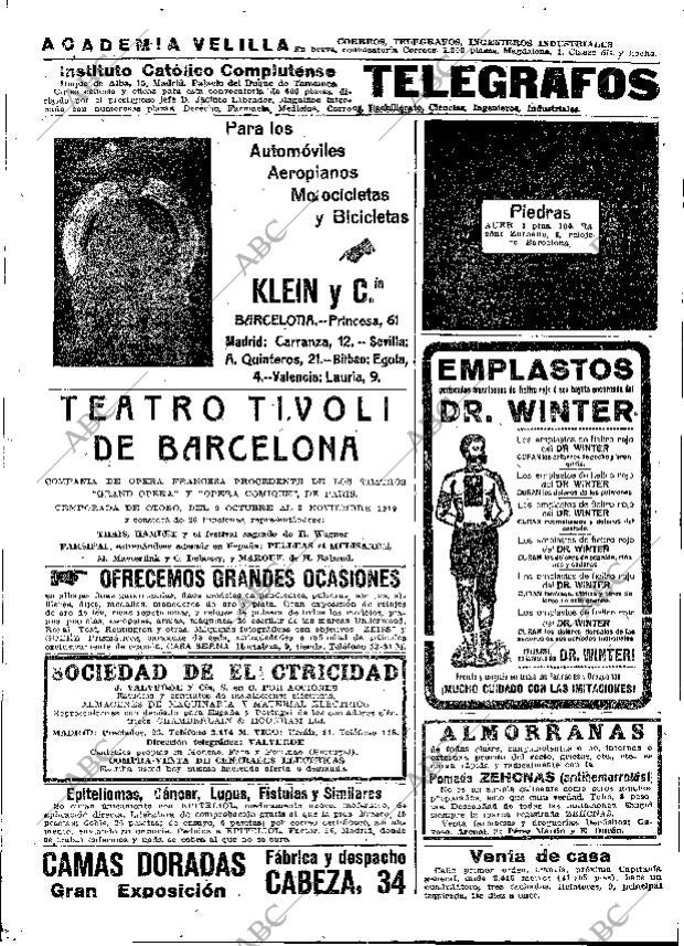 ABC MADRID 12-10-1919 página 31