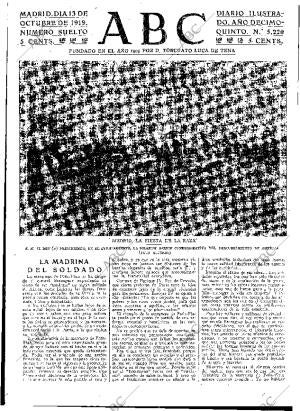 ABC MADRID 13-10-1919 página 3