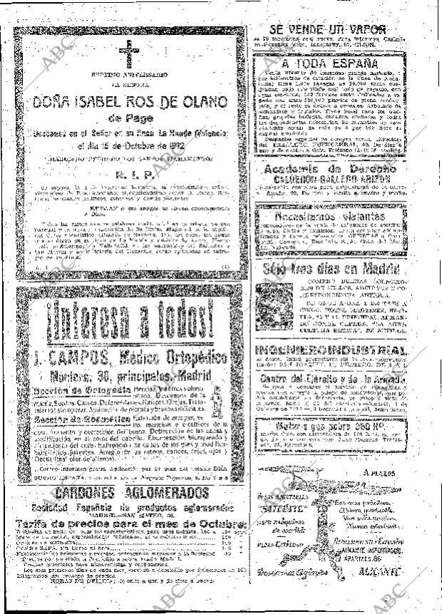 ABC MADRID 14-10-1919 página 20