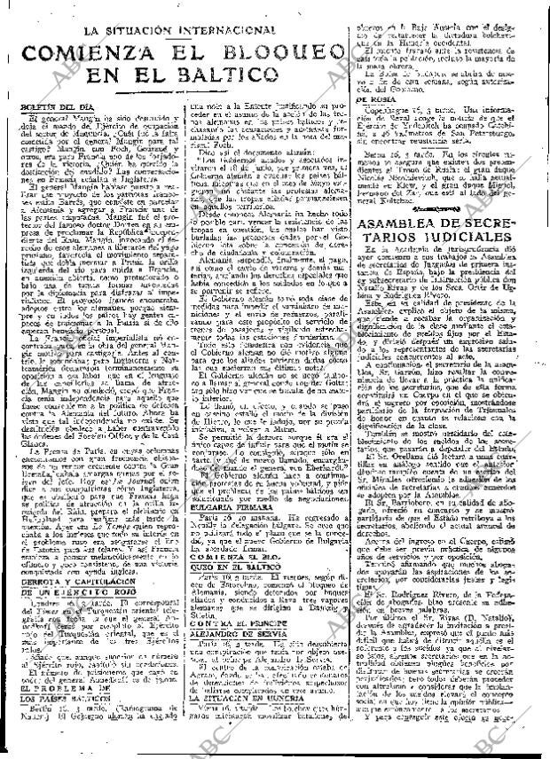 ABC MADRID 17-10-1919 página 11