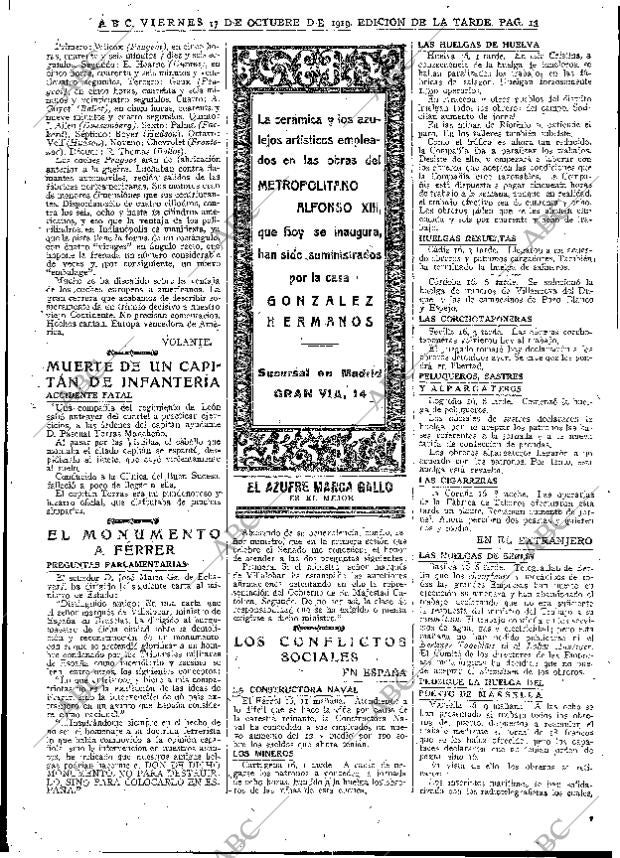 ABC MADRID 17-10-1919 página 13