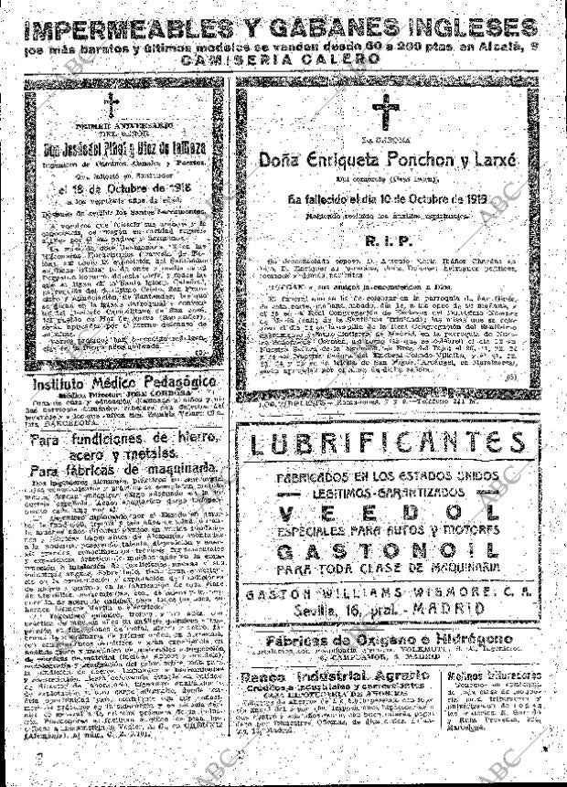 ABC MADRID 17-10-1919 página 21