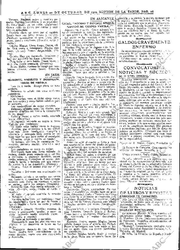 ABC MADRID 20-10-1919 página 16