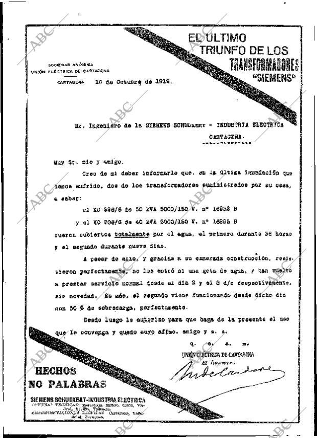 ABC MADRID 21-10-1919 página 10