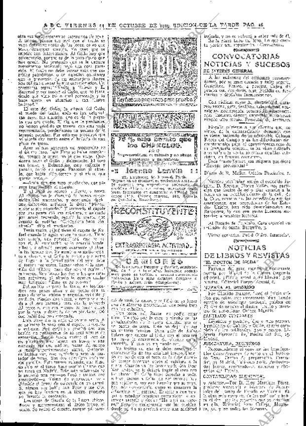 ABC MADRID 24-10-1919 página 16