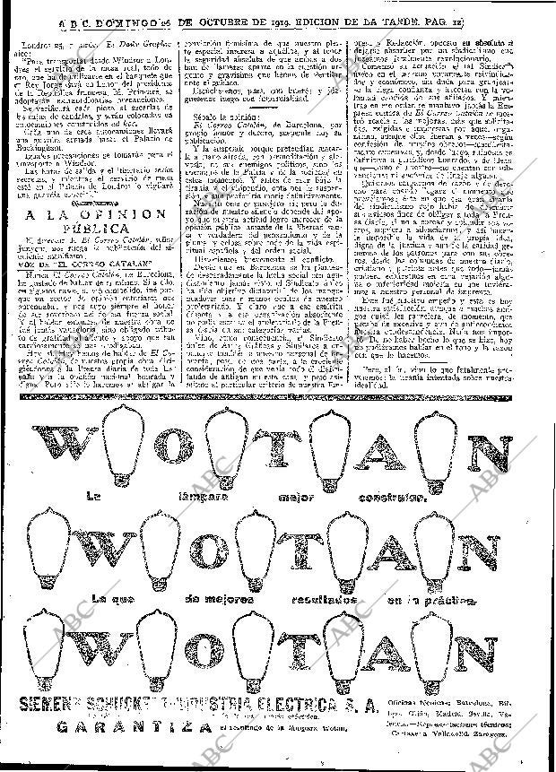 ABC MADRID 26-10-1919 página 12