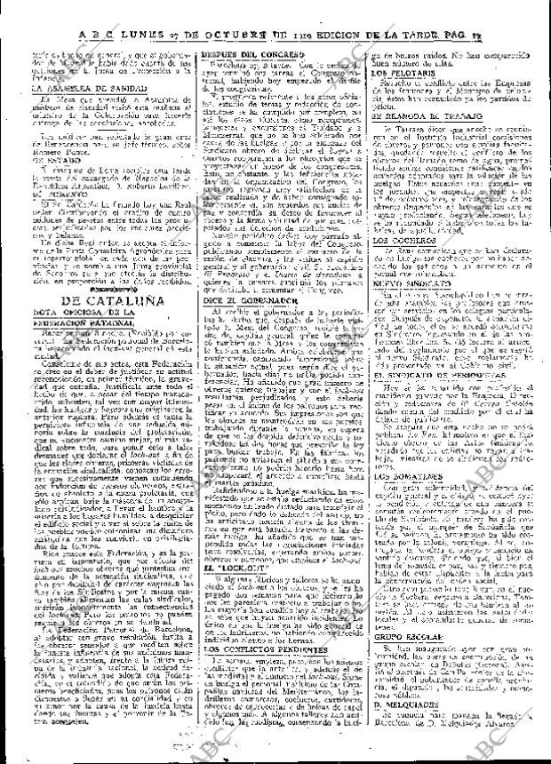 ABC MADRID 27-10-1919 página 17