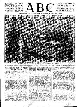 ABC MADRID 27-10-1919 página 3