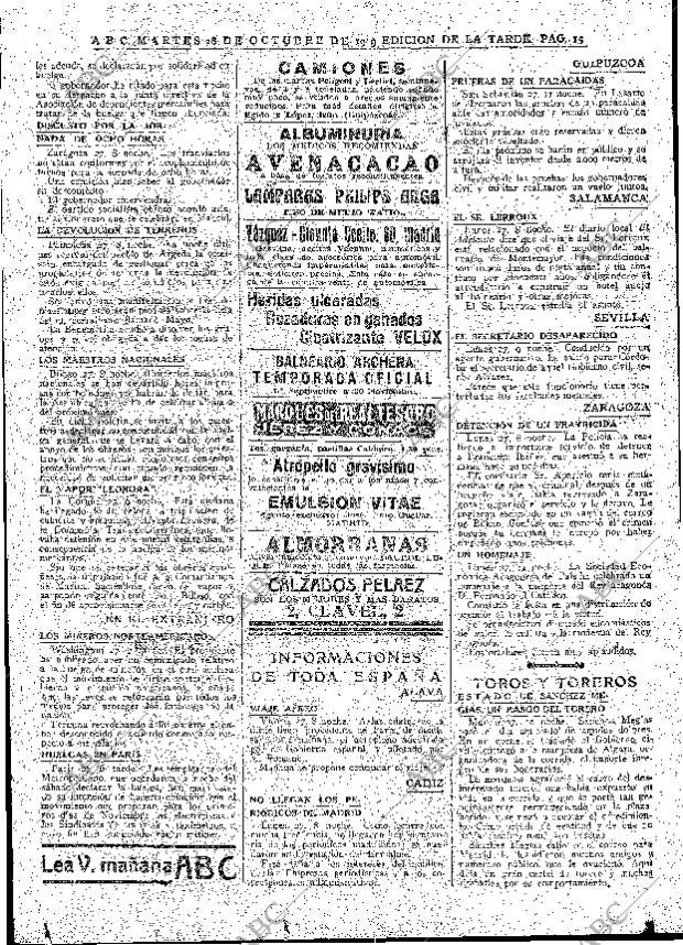 ABC MADRID 28-10-1919 página 15