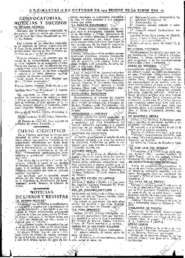 ABC MADRID 28-10-1919 página 17